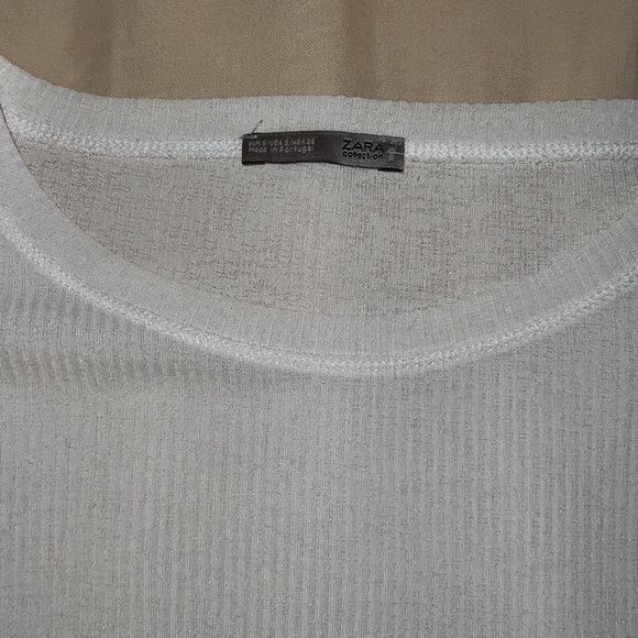 Zara asymmetric top with side slit - Picture 2 of 3